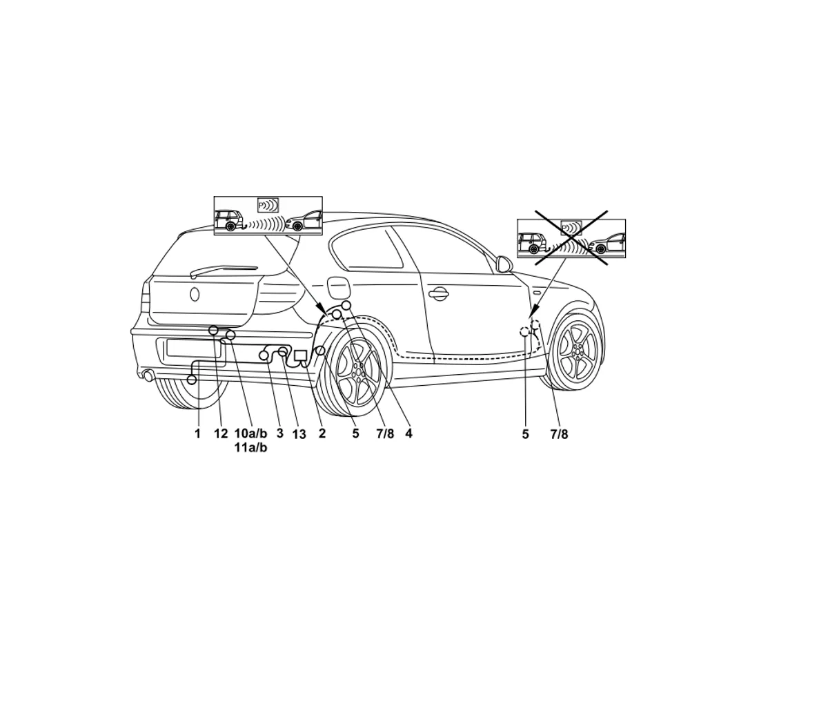 Электрика фаркопа Westfalia (13 pin) для BMW X3 2010-2014 303460300113 в 