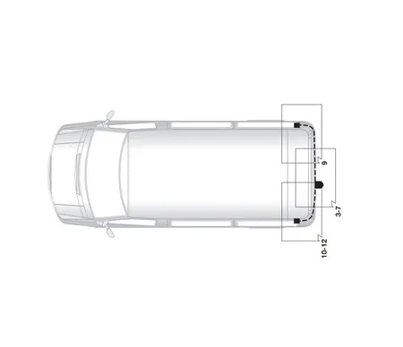 Электрика фаркопа Hak-System (13 pin) для Fiat Ducato 2002-2006 26500500 в 