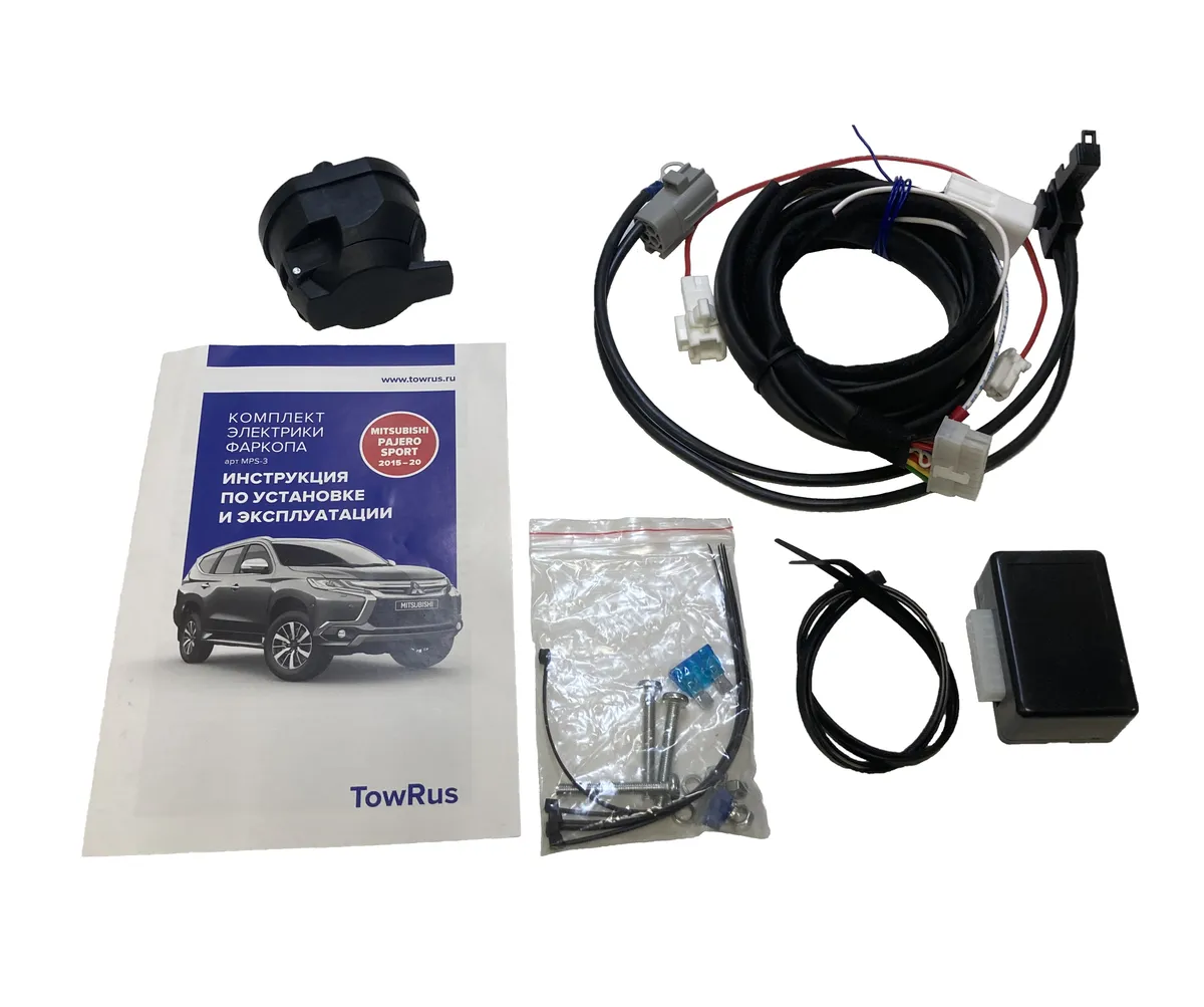 Электрика фаркопа TowRus (7 pin) для Mitsubishi Pajero Sport 2021- MPS-3 в 