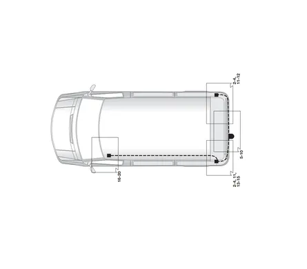 Электрика фаркопа Hak-System (13 pin) для Renault Master 2003-2006 21500508 в 