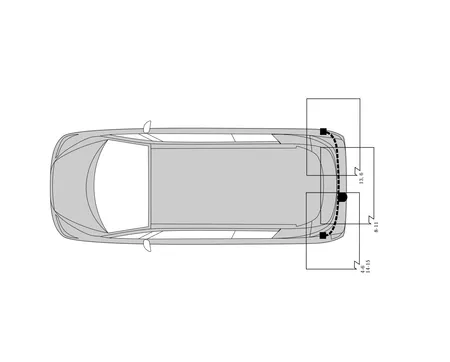 Электрика фаркопа Hak-System (13 pin) для Renault Espace 2002-2015 26180502 в 