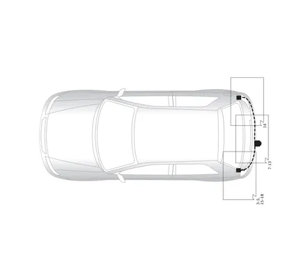 Электрика фаркопа Hak-System (7 pin) для Seat Leon 1999-2005 16210503 в 