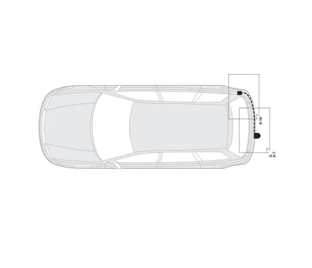 Электрика фаркопа Hak-System (7 pin) для Subaru Outback 2003-2009 16230500 в 