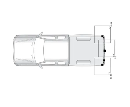 Электрика фаркопа Hak-System (7 pin) для Toyota Hilux 1997-2005 16250508 в 