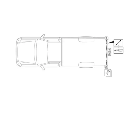 Электрика фаркопа Brink (7 pin) для Toyota Hilux 2010-2015 753931 в 