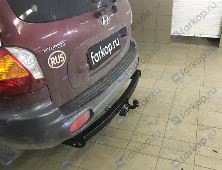 Фаркоп Лидер Плюс для Hyundai Santa Fe 2001-2006 H205-A в 