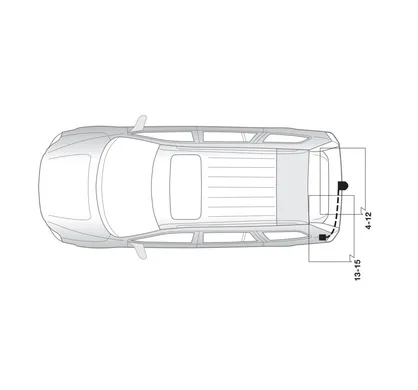 Электрика фаркопа Hak-System (7 pin) для Volvo XC70 2004-2007 12260504 в 