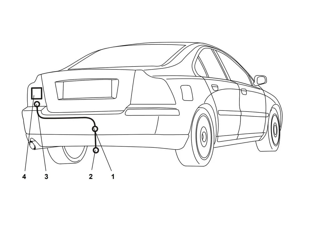 Электрика фаркопа Westfalia (13 pin) для Volvo S80 1998-2006 320049300113 в 