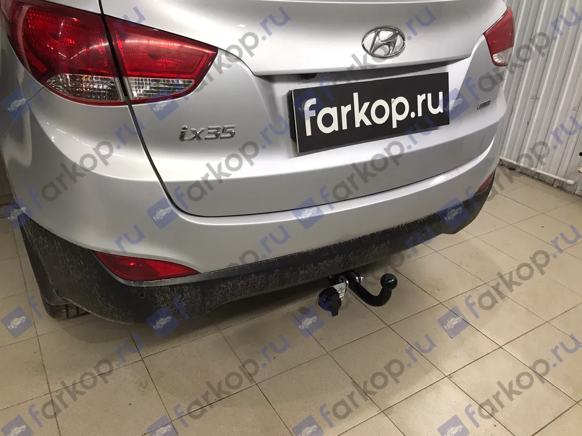 Фаркоп Лидер Плюс для Hyundai ix35 2010-2015 K112-A в 