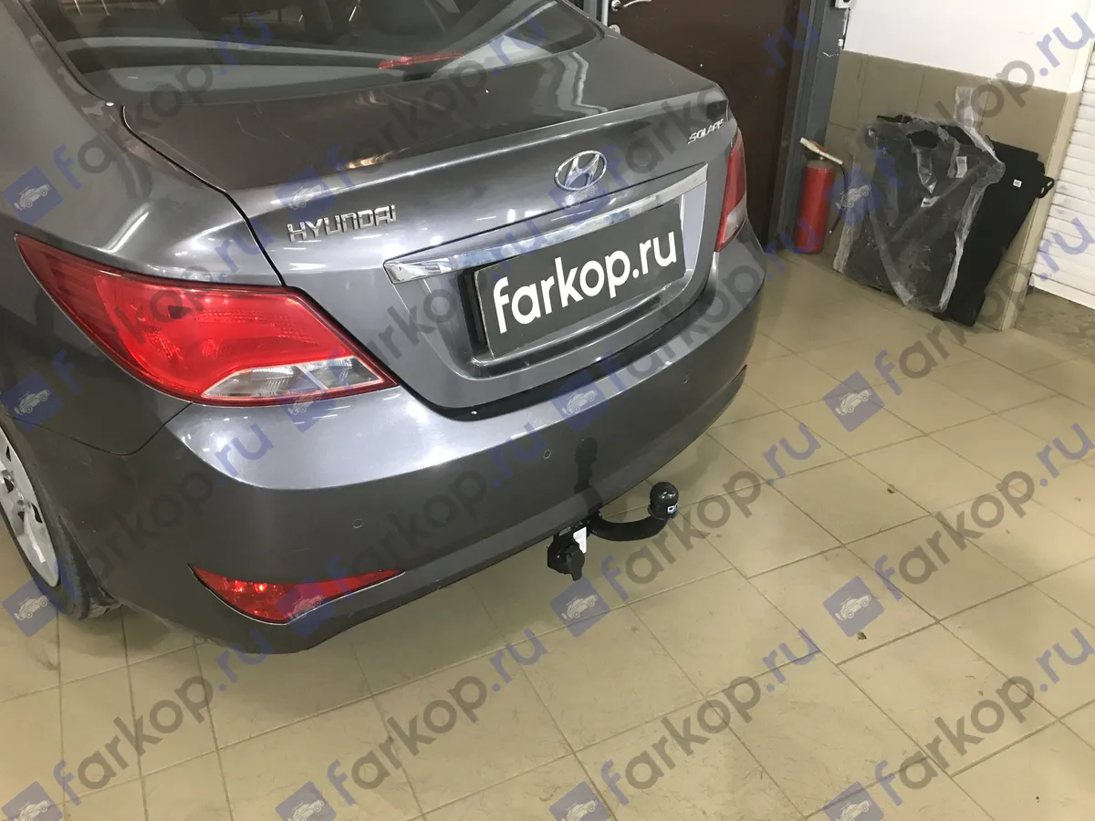 Фаркоп Oris для Hyundai Solaris (седан, хетчбек) 2010-2017 4260-A в 