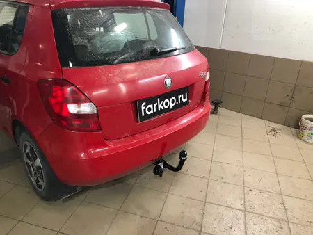 Фаркоп Лидер Плюс для Skoda Fabia (хетчбек) 2007-2015 Арт. S102-A S102-A в Нижний Новгород