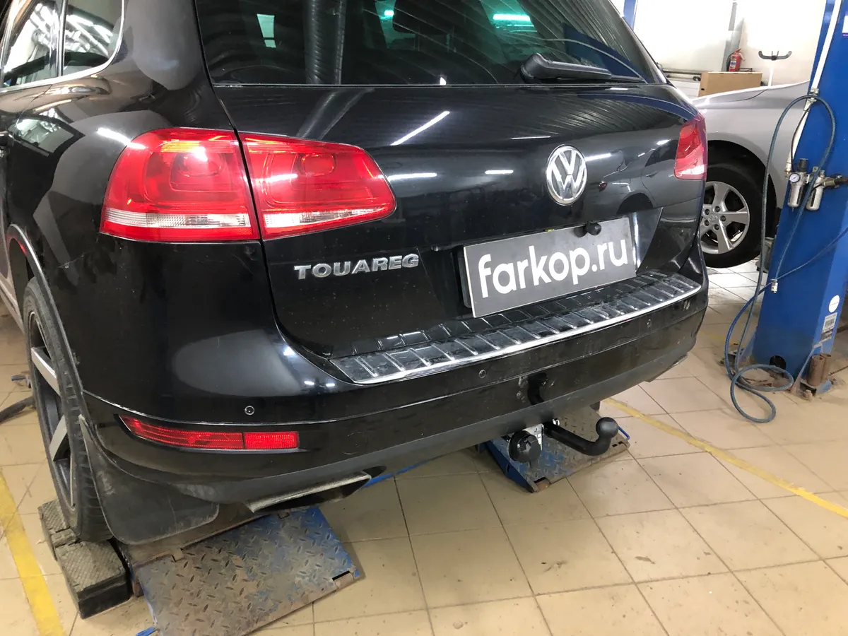 Фаркоп Лидер Плюс для Volkswagen Touareg 2010-2018 V124-A в 