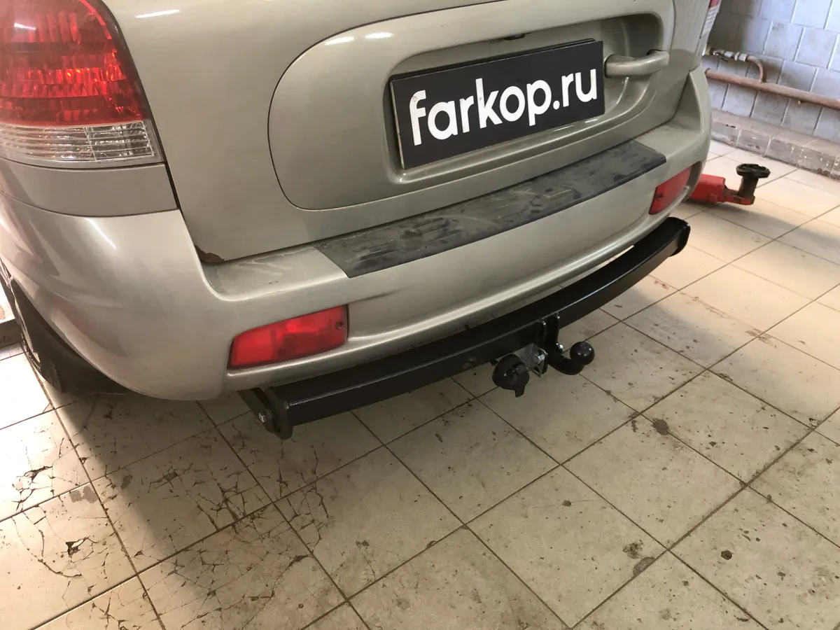 Фаркоп Лидер Плюс для Hyundai Santa Fe Classic 2007-2012 H205-A в Нижний Новгород