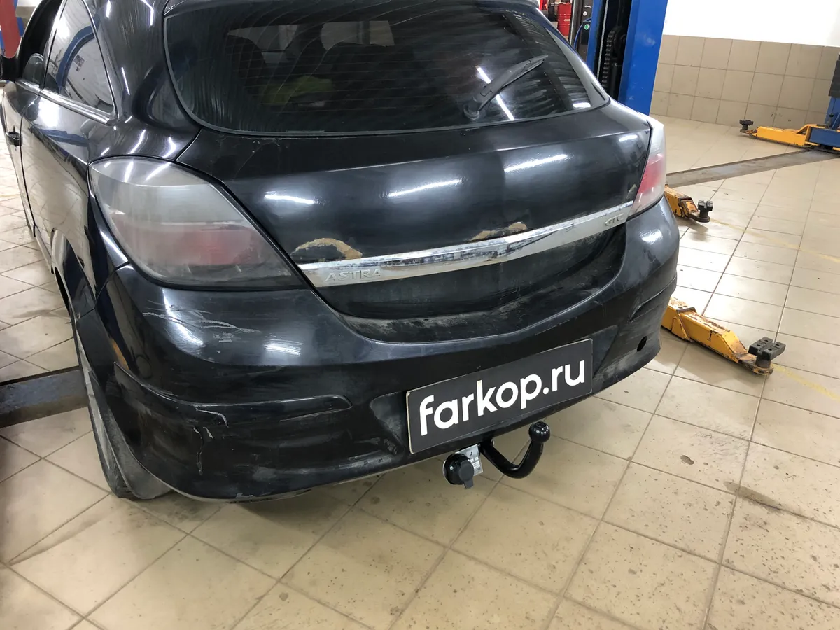 Фаркоп Лидер Плюс для Opel Astra (хетчбек, вкл. GTC) 2004-2010 O109-A в 