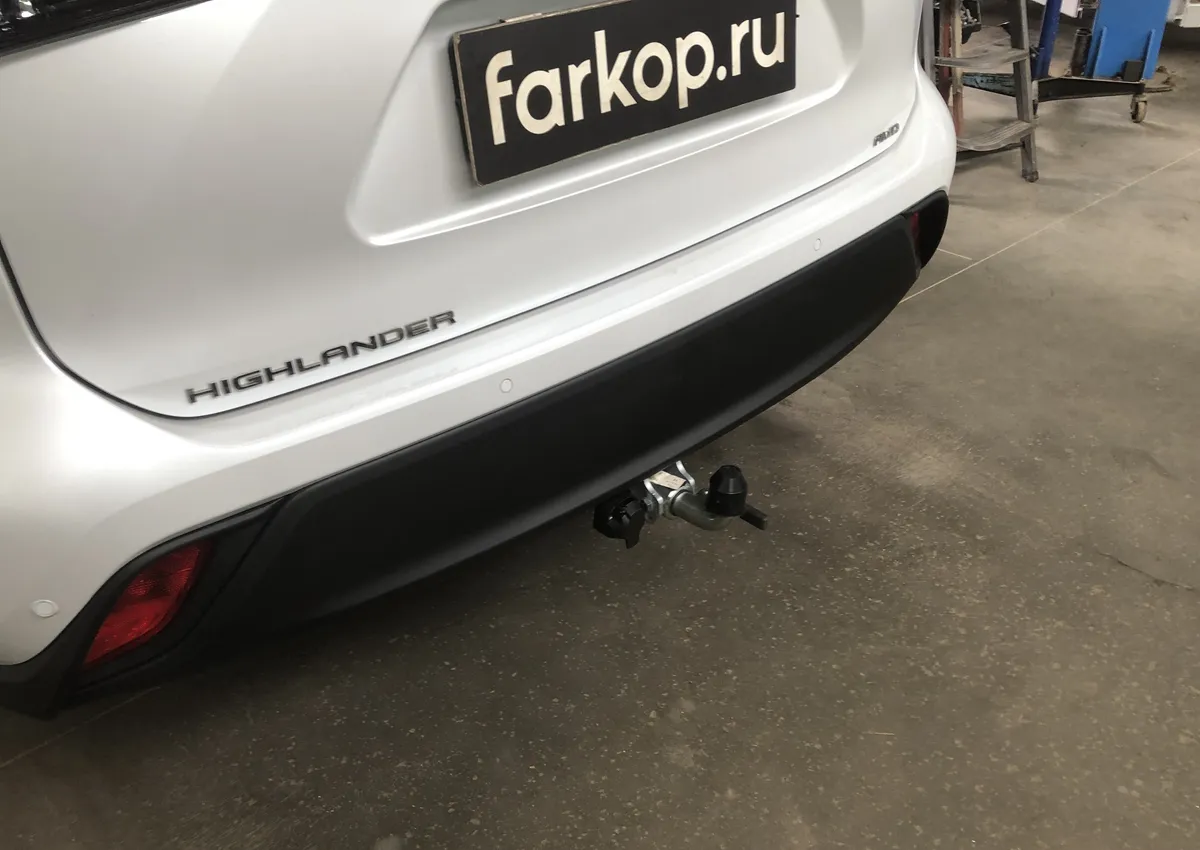 Фаркоп Galia для Toyota Highlander 2019-2026 T077C в Нижний Новгород Фаркоп Galia для Toyota Highlander 2019-2026 T077C в Нижний Новгород
