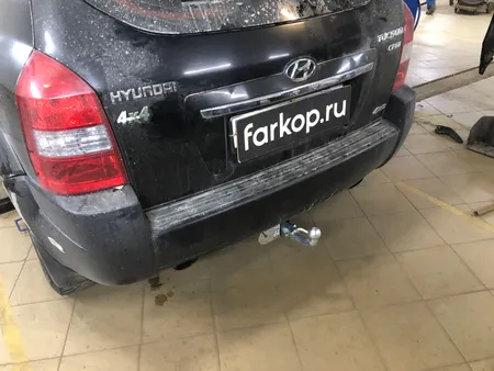 Фаркоп Лидер Плюс для Hyundai Tucson 2004-2010 H204-BA в Нижний Новгород