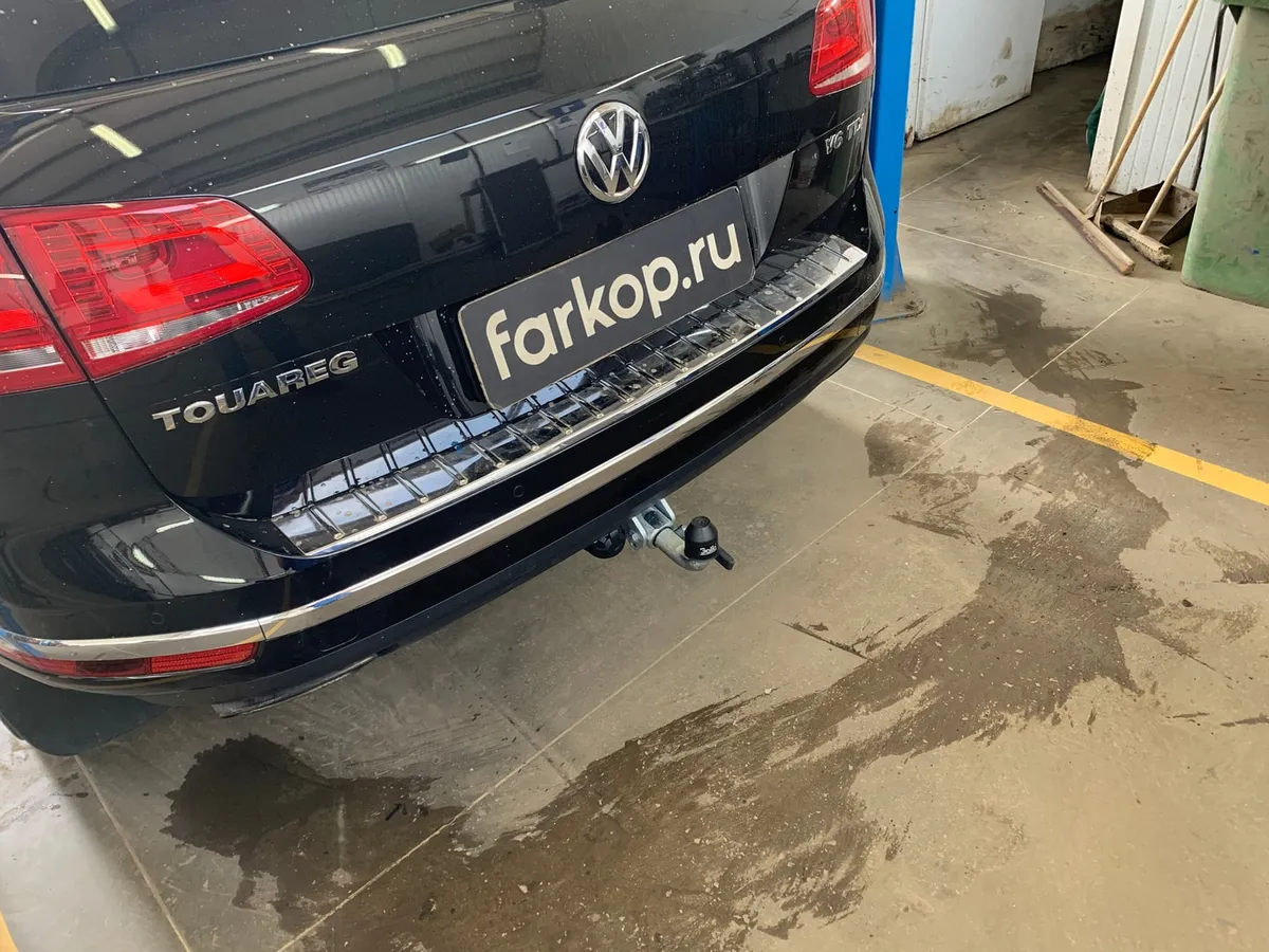 Фаркоп Galia для Volkswagen Touareg 2010-2018 V052C в Нижний Новгород Фаркоп Galia для Volkswagen Touareg 2010-2018 V052C в Нижний Новгород