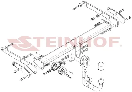 Фаркоп Steinhof для Audi Q5 2026- A-112 в Нижний Новгород