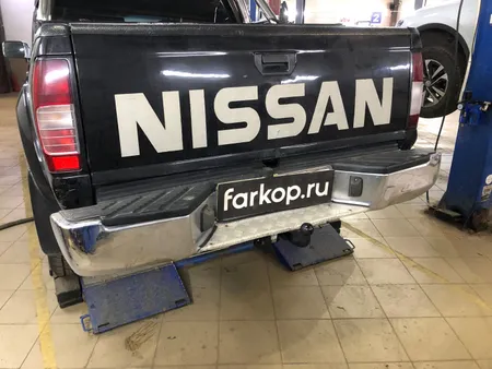 Фаркоп Лидер Плюс для Nissan NP300 2008-2015, (для а/м со ступенькой, без ступеньки) Арт. N113-A N113-A в Нижний Новгород