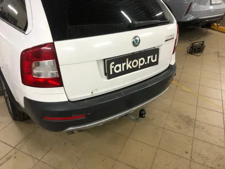Фаркоп Galia для Skoda Octavia (лифтбек, универсал, вкл. Scout) 2005-2013 S086A в Нижний Новгород