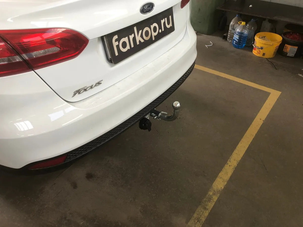 Фаркоп Лидер Плюс для Ford Focus (седан) 2011-2018 F102-BA в Нижний Новгород
