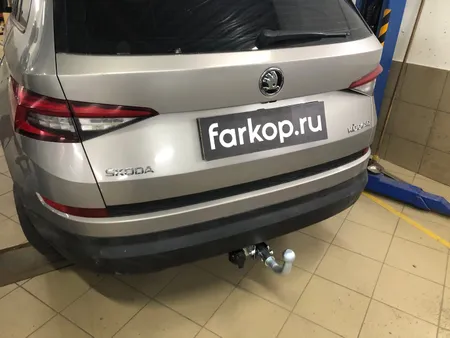 Фаркоп Лидер Плюс для Skoda Kodiaq 2017- V123-BA в Нижний Новгород