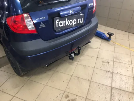 Фаркоп Лидер Плюс для Hyundai Getz (хетчбек) 2003-2011 Арт. H207-A H207-A в Нижний Новгород