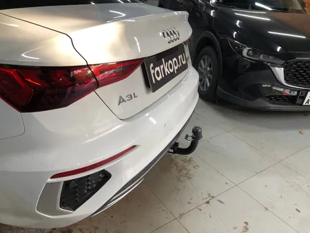 Фаркоп Steinhof для Audi A3 (седан, хетчбек) 2020- Арт. A-126 A-126 в Нижний Новгород