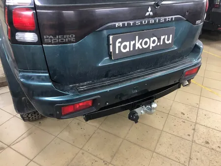 Фаркоп Лидер Плюс для Mitsubishi Pajero Sport 1998-2008 M107-F в Нижний Новгород