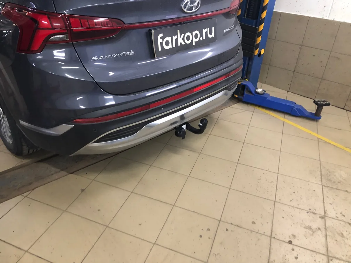 Фаркоп Oris для Hyundai Santa Fe 2020-2024 6768-A в Нижний Новгород
