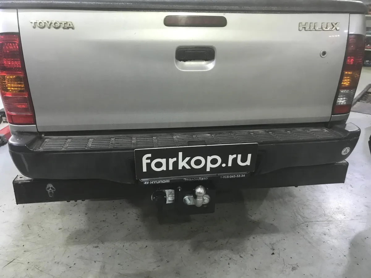 Фаркоп Лидер Плюс для Toyota Hilux (4WD) 2008-2010 T114-F в Нижний Новгород