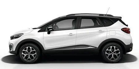 Рейлинги для RENAULT KAPTUR с 2016 по наст., полимер черный 0240-02 в 