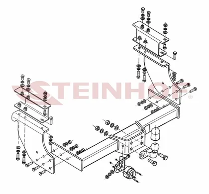 Фаркоп Steinhof для Iveco Daily 1999-2013 I-015 в 