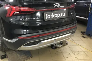 Установили фаркоп Galia для Hyundai Santa Fe 2020-2024 г. в.