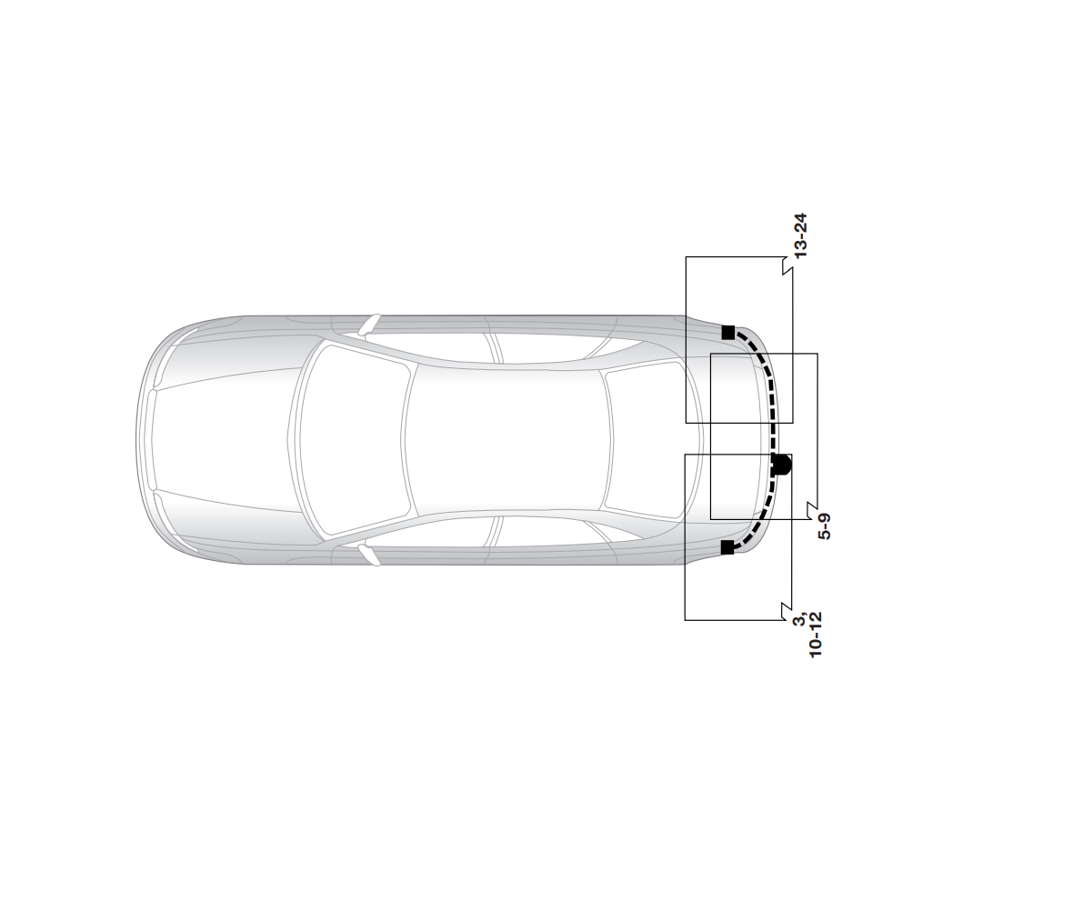 Электрика фаркопа Hak-System (13 pin) для Kia Magentis 2006 26100520 в 