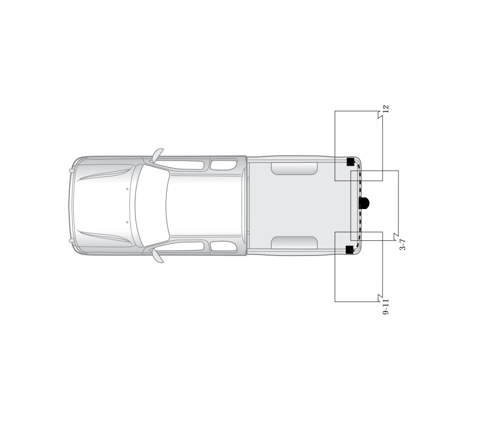 Электрика фаркопа Hak-System (13 pin) для Ford Ranger 1999-2006 26500517 в 