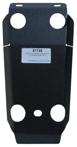 Защита глушителя Motodor для Nissan Terrano 2014-, бензин 1,6, 2,0, полный привод 01726 в 
