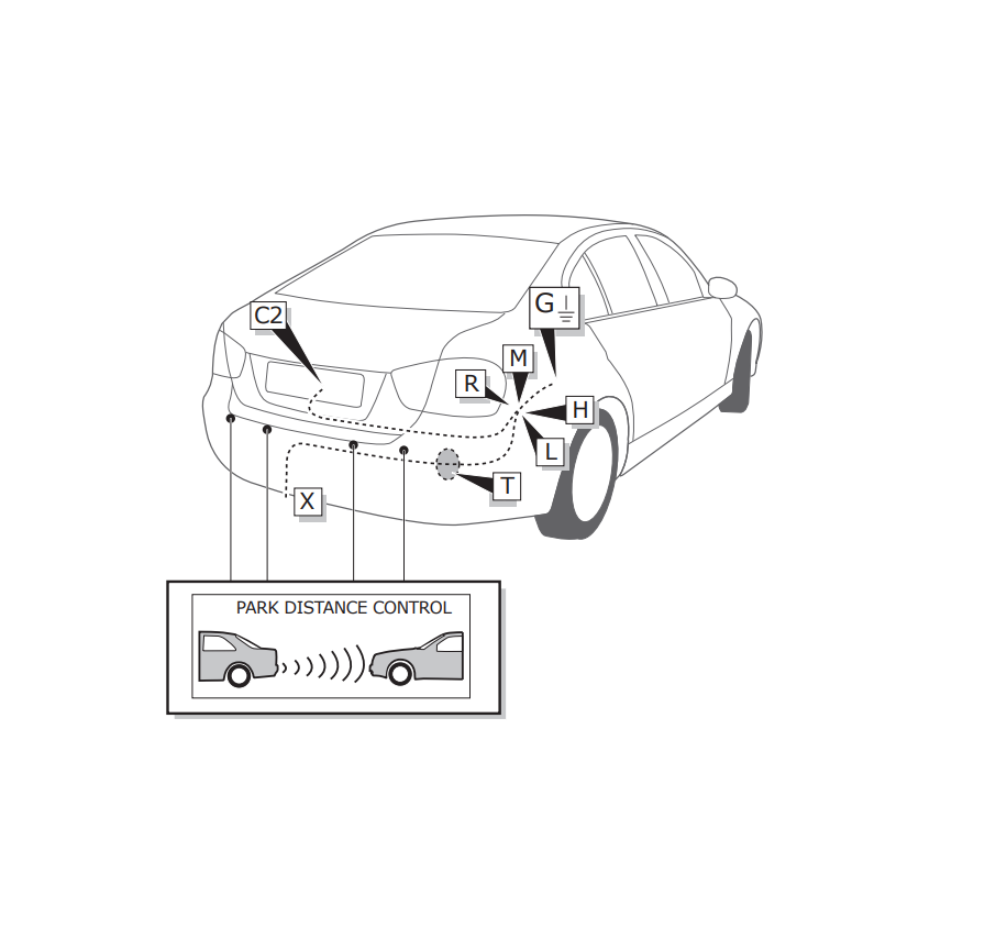 Электрика фаркопа Brink (13 pin) для BMW 7 серия 2001-2008 703344 в 