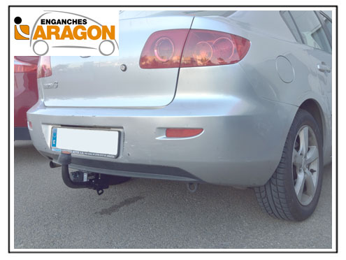 Фаркоп Aragon для Mazda 3 (седан) 2003-2009 E4004AA в 