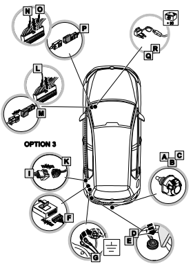 Электрика фаркопа Brink (7 pin) для Audi Q2 2016- 701503 в 