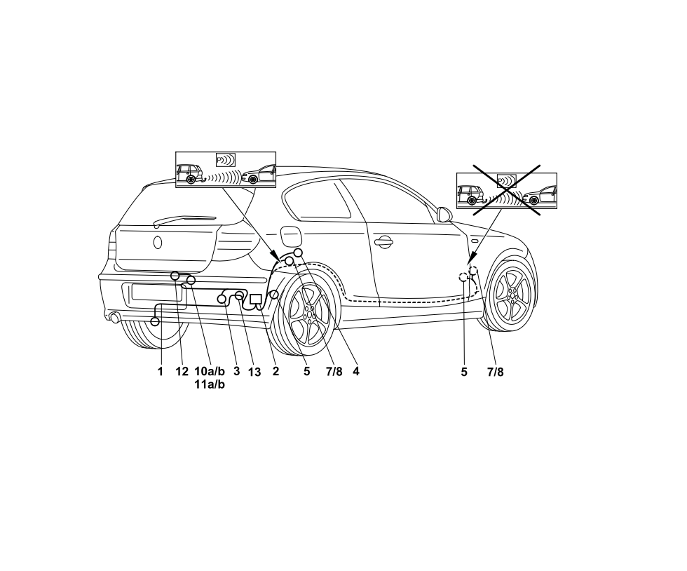 Электрика фаркопа Westfalia (7 pin) для BMW 5 серия 2010-2017 303460300107 в 