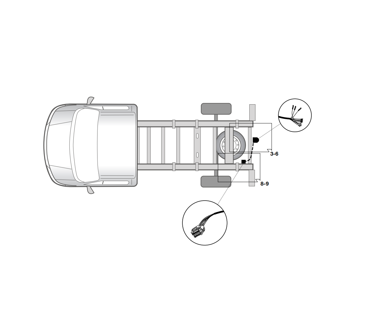 Электрика фаркопа Hak-System (13 pin) для Renault Master 2010- 21500550 в 