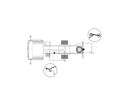 Электрика фаркопа Hak-System (7 pin) для Nissan Cabstar 2006-2013 16500523 в 