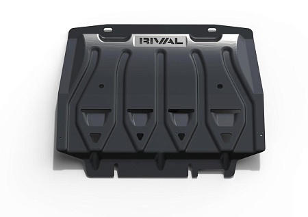 Защита КПП RIVAL для Toyota Hilux 2015-, V-2.4;2,8;полный привод 2111.5711.1.3 в 