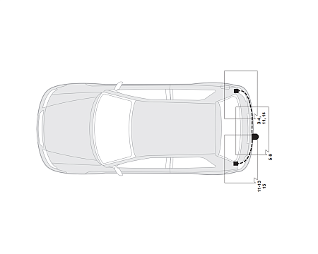 Электрика фаркопа Hak-System (13 pin) для Peugeot 206 1998-2012 26160503 в 