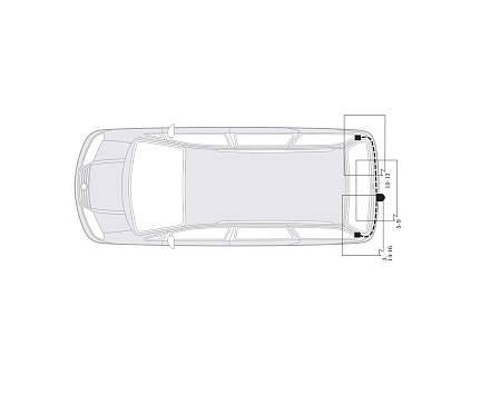 Электрика фаркопа Hak-System (13 pin) для Ford Galaxy 1997-2000 21500006 в 