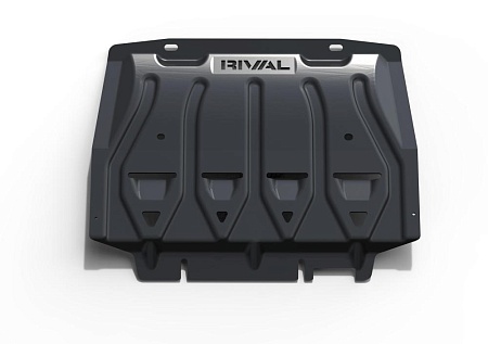 Защита картера RIVAL для Fiat Fullback 2016-, V-3.0; 2.4d 2111.4041.2.3 в 