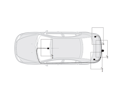 Электрика фаркопа Hak-System (7 pin) для Ford Mondeo 2000-2007 16060501 в 