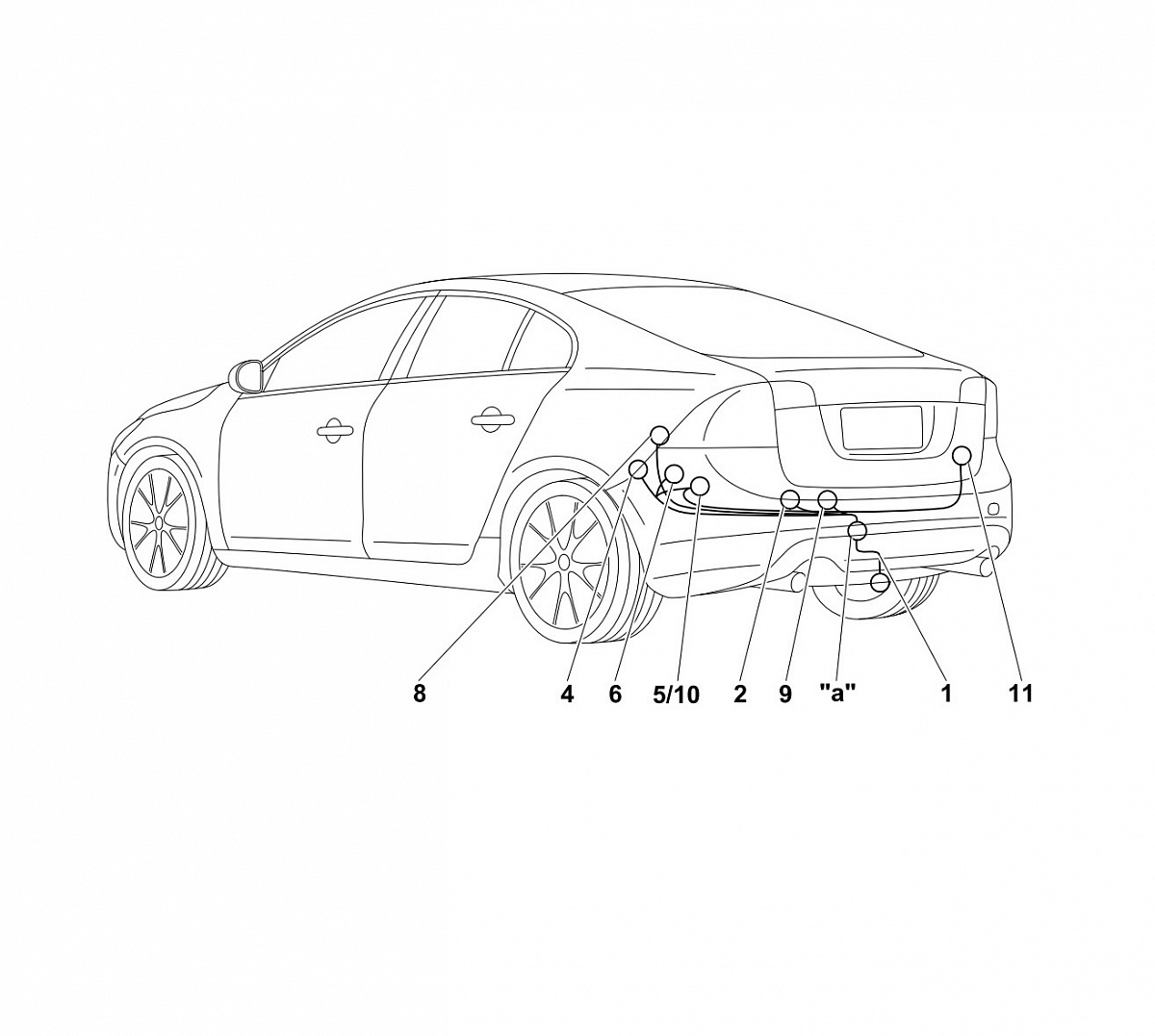 Электрика фаркопа Westfalia (7 pin) для Volvo S60 2010-2018 320543300107 в 