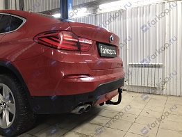 Установили фаркоп Oris для BMW X4 2014 г.в.